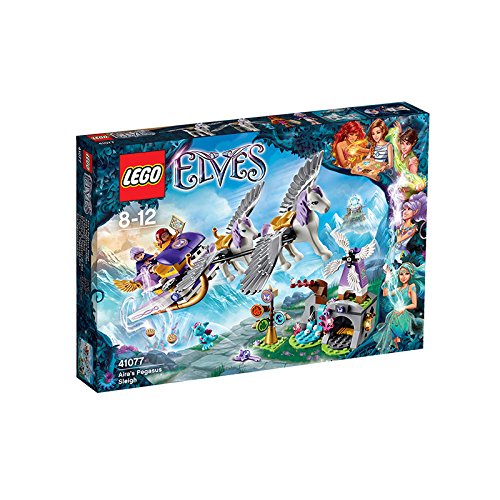 Lego Elves - El Trineo de pegasos de Aira, Multicolor (41077)