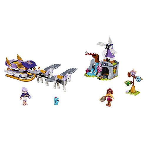 Lego Elves - El Trineo de pegasos de Aira, Multicolor (41077)