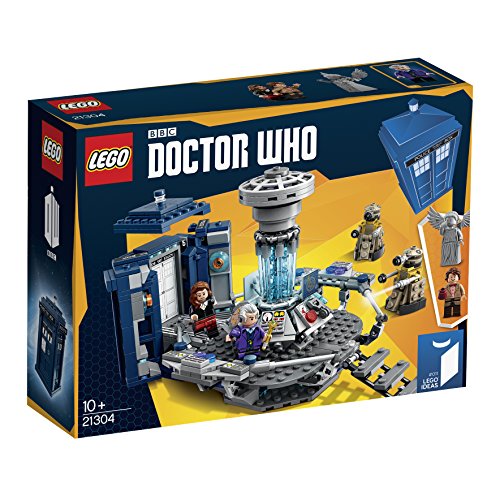 LEGO Ideas - Doctor Who, Juguete de Construcción de Tardis para Recrear sus Aventuras, Incluye 2 Daleks (21304)