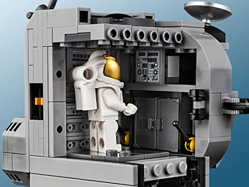 Lego Ideas - NASA Apollo 11 Lunar Lander, maqueta de Juguete del Primer alunizaje tripulado, Juguete de construcción del módulo Lunar Eagle, a Partir de 16 años (10266)