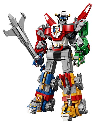 LEGO Ideas - Voltron, Set de Construcción del Legendario Defensor del Universo para Construir, Exponer y Coleccionar a Partir de 16 Años, Cuenta con 5 Leones Articulados (21311)