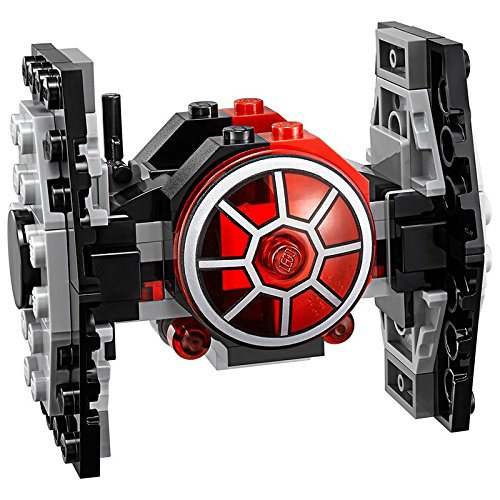 LEGO Star Wars - Microfighter: Caza TIE de la Primera Orden, Juguete de La Guerra de las Galaxias de Nave Espacial para Recrear Aventuras en la Galaxia y Exponer, Incluye Minifigura de Piloto (75194)