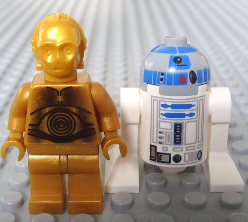 Lego Star Wars Mini fig.ure - C-3PO & R2-D2 (2 Pack)