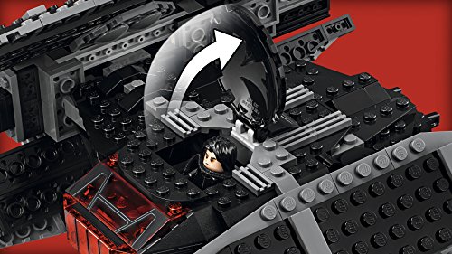 LEGO Star Wars - Tie Fighter de Kylo Ren, Nave Espacial de Juguete de la Saga La Guerra de las Galaxias (75179)