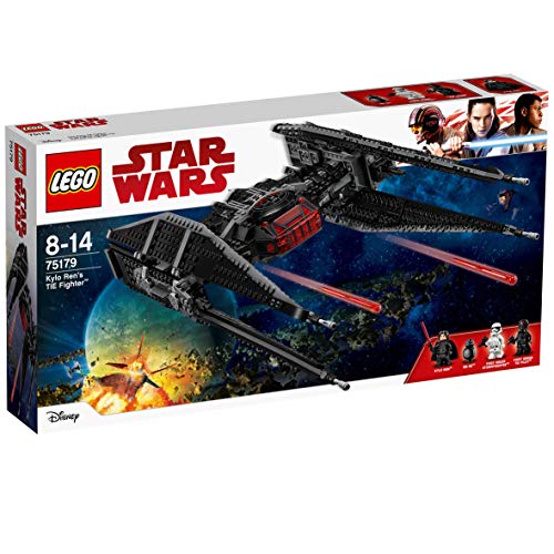 LEGO Star Wars - Tie Fighter de Kylo Ren, Nave Espacial de Juguete de la Saga La Guerra de las Galaxias (75179)