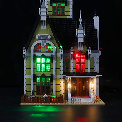 LIGHTAILING Conjunto de Luces (Creator Haunted House) Modelo de Construcción de Bloques - Kit de luz LED Compatible con Lego 10273 (NO Incluido en el Modelo)