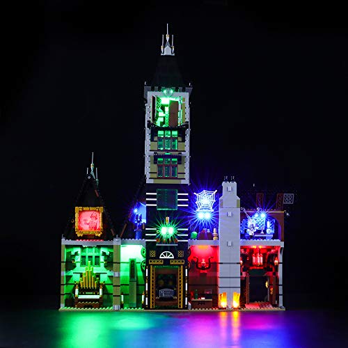 LIGHTAILING Conjunto de Luces (Creator Haunted House) Modelo de Construcción de Bloques - Kit de luz LED Compatible con Lego 10273 (NO Incluido en el Modelo)