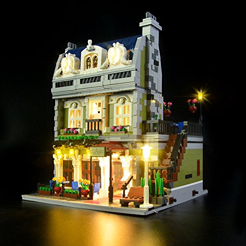 LIGHTAILING Conjunto de Luces (Creator Restaurant Parisien) Modelo de Construcción de Bloques - Kit de luz LED Compatible con Lego 10243 (NO Incluido en el Modelo)