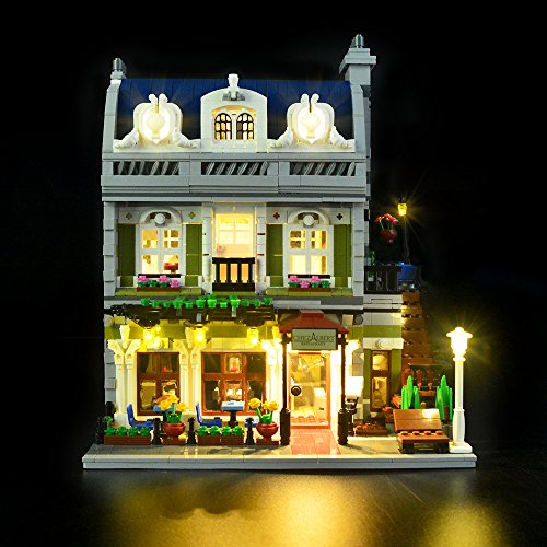 LIGHTAILING Conjunto de Luces (Creator Restaurant Parisien) Modelo de Construcción de Bloques - Kit de luz LED Compatible con Lego 10243 (NO Incluido en el Modelo)