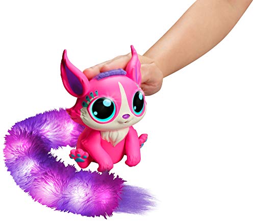 Lil’ Gleemerz Adorbrite, juguete interactivo rosa con luces y sonidos para niños +5 años (Mattel GLL06)