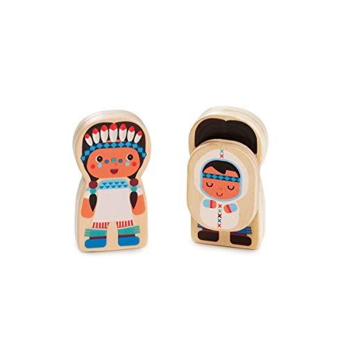 LILLIPUTIENS L-83146 - Tribu de indios y tipi