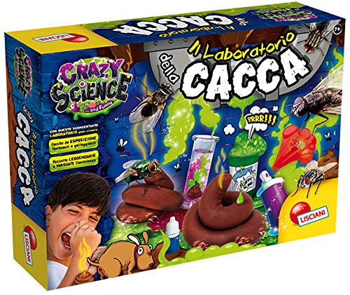 Lisciani Giochi - Crazy Science El Laboratorio de la Caca - Juego Educativo, Multicolor, 84319