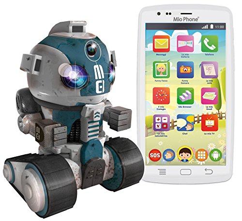 Lisciani Mio Phone & Robot Special Edition 12,7 cm (5") 1 GB 8 GB SIM única Blanco 1900 mAh - Smartphone (12,7 cm (5"), 1 GB, 8 GB, 5 MP, Android 6.0, Blanco)