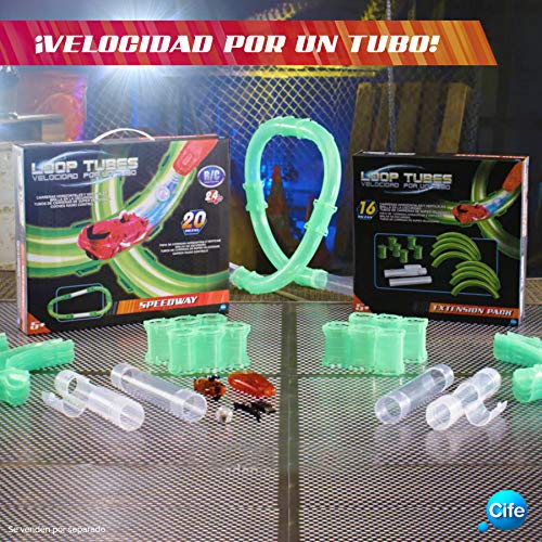 Loop Tubes Car-41637 Velocidad por Un Tubo, Multicolor (Cife Spain 41637)