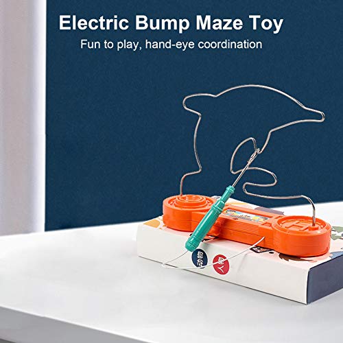 Luoji Don't Buzz The Wire Game, Beat The Buzz Steady Hand Buzzer Juego Bump Maze Toy Juego De Habilidad Familiar Clásico Juego De Rompecabezas para Niños Adultos
