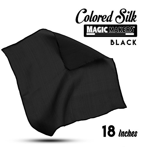 Magic Silk Pañuelo de Seda Negra (45 x 45 cm)