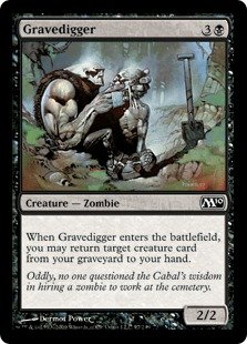 Magic The Gathering - Gravedigger - Magic 2010 by