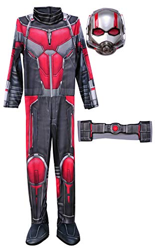 Marvel - Disfraz de Ant Man "El Hombre Hormiga" para niño, infantil 8-10 años (Rubie's 641061-L)