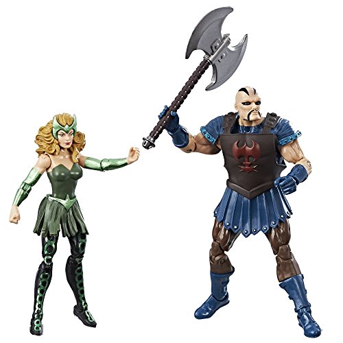 Marvel Legends Marvel'S Enchantress & Executioner - Juego de 2 Unidades, 9,5 cm