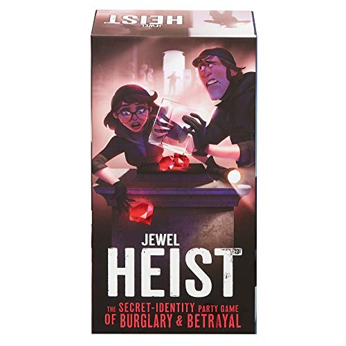 Mattel Games Jewel Heist, Juego de Mesa Familiar, 13 años (GKF58)