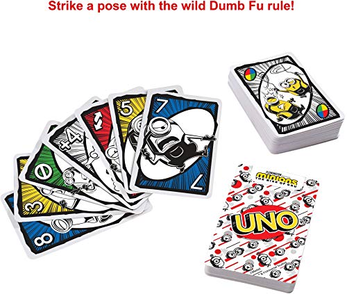 Mattel Games Uno Minions: The Rise of GRU Card Game