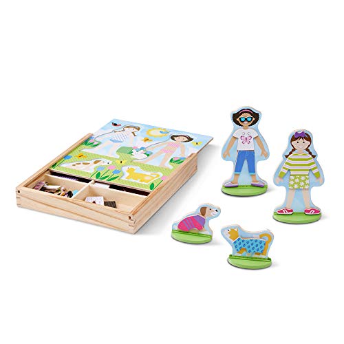 Melissa & Doug- Classic Toys - Magnetic Dress-Up Sets (Melissa and Doug 19314) , color/modelo surtido