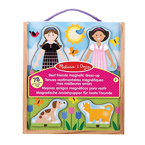 Melissa & Doug- Classic Toys - Magnetic Dress-Up Sets (Melissa and Doug 19314) , color/modelo surtido