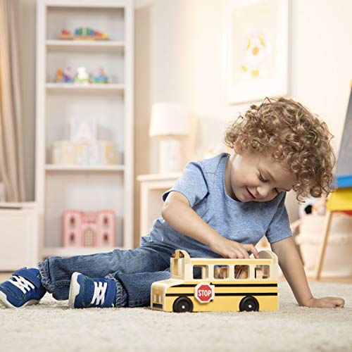 Melissa & Doug School Bus Play Set by Melissa & Doug