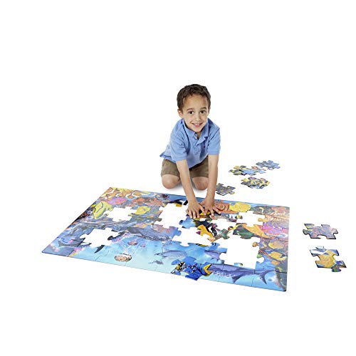 Melissa & Doug- Underwater Floor Puzzle Rompecabezas de Piso Bajo el Agua, Multicolor (427)