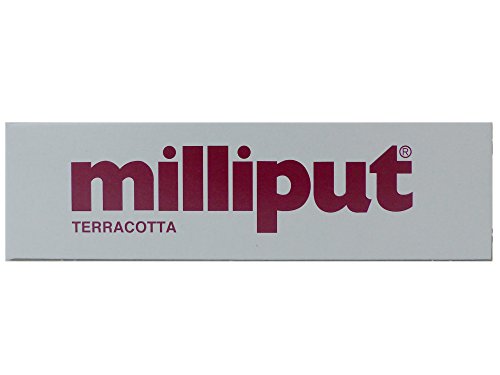 Milliput Terracotta - Masilla epoxy para restauración y reparación (2 x 56,7 g)