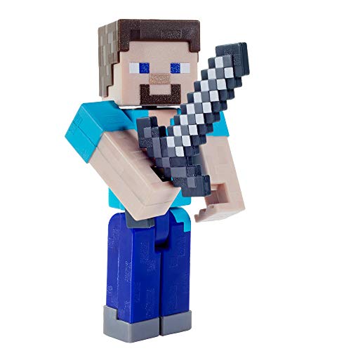 Minecraft BIOME Builds Steve Figure (Mattel GTP13)