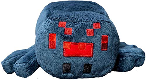 Minecraft Jinx Happy Explorer Cave-Peluche de araña, Color Azul, 17,78 cm, Multicolor, 7 Pulgadas 889343101212