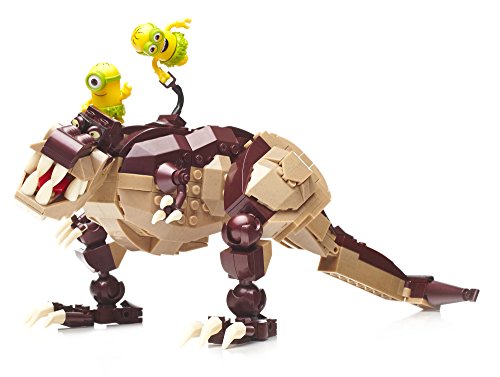 Minions - Dinosaurio 421 piezas, multicolor (Mega Brands 601161) , color/modelo surtido