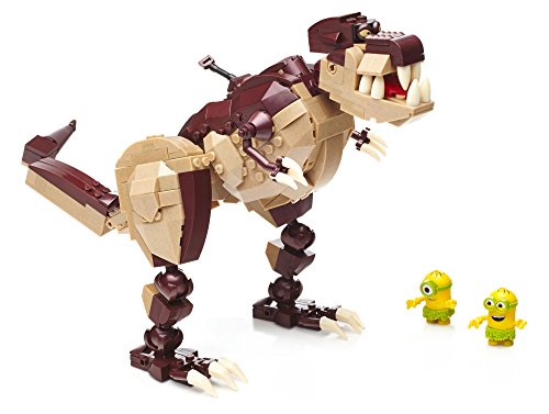 Minions - Dinosaurio 421 piezas, multicolor (Mega Brands 601161) , color/modelo surtido