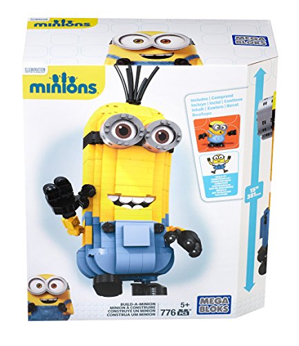 MINIONS - Juego de construcción, Construye tu megaminion (Mattel CNF59)