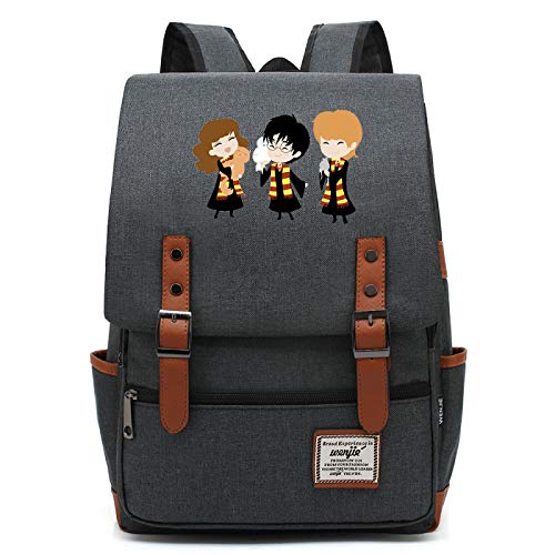 MMZ Mochilas Lindas para niñas Bolsas de Harry Potter Bolsas de Libros de Aprendizaje Informal para niños Hogwarts M # 31