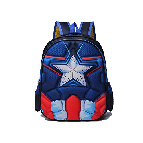 Mochilas Infantiles,Bolsa Escuela Mochila para Ninos Superheroe Bolsas de Libro de Jardin de Infantes Ajustables Mochila de Libro de Ninas de Escuela Primaria