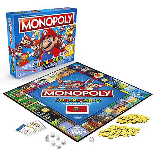 MONOPOLY SUPER MARIO CELEBRATION (versión en italiano)