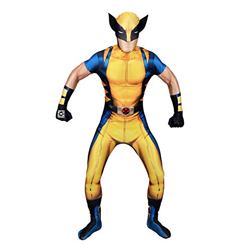 Morphsuits - Disfraz Wolverine, Multicolor (delux digital), talla XL (176cm-185cm) , color/modelo surtido