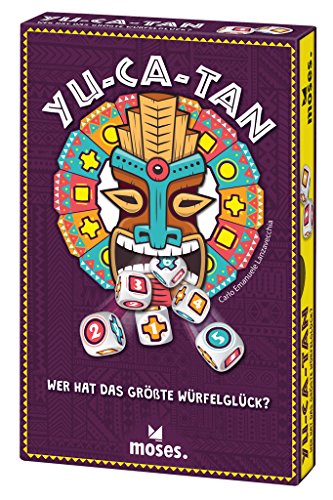 moses- Yu-ca-Tan. ¿Quién Tiene la Mayor Felicidad Juego de Dados con Factor de Suerte para Toda la Familia | a Partir de 8 años (90303)