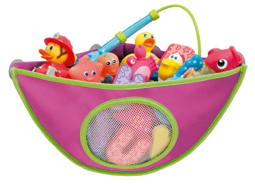 Munchkin Corner Bath Organizer, Pink by Munchkin