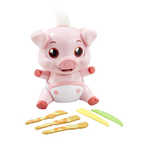 Munchkinz- Cerdo Interactivo para Mascotas con más de 30 Sonidos y Movimiento, Multicolor (Vivid Toys GE11601)