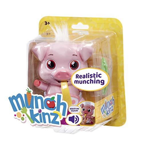 Munchkinz- Cerdo Interactivo para Mascotas con más de 30 Sonidos y Movimiento, Multicolor (Vivid Toys GE11601)