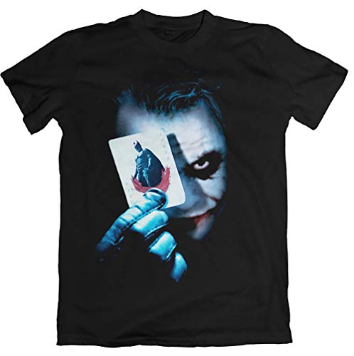 Mx Games Camiseta Joker Batman Carta (Talla: Talla-L)