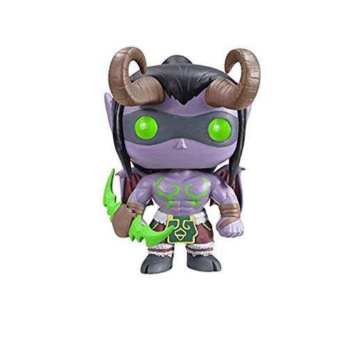 MXXT Pop Figure World of Warcraft Figure Illidan Chibi Vinyl 10cm Bobblehead