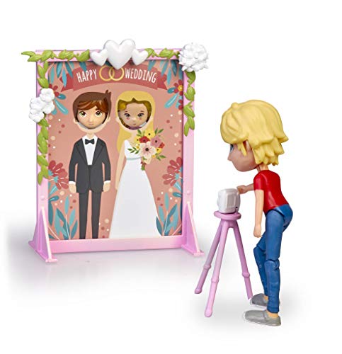 Mymy City Wedding Set- Pack de decoración para Bodas. Recomendado para niños y niñas a Partir de 4 años - (Famosa 700016232)