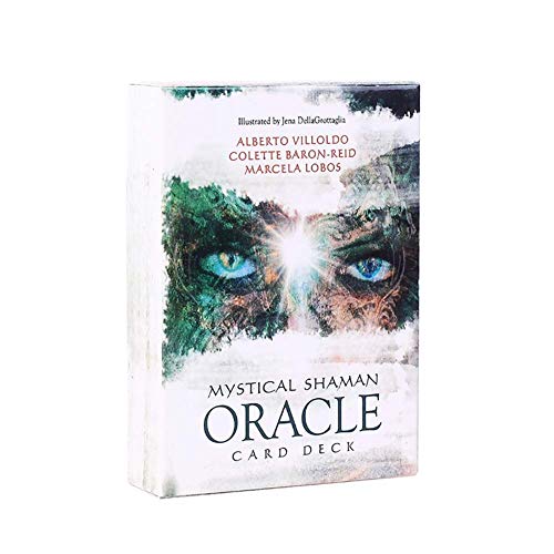 Mystical Shaman Oracle Cards Tarot L Oracle Card Board Deck Games Naipes para Juegos de Fiesta,Deck Game,with Bag