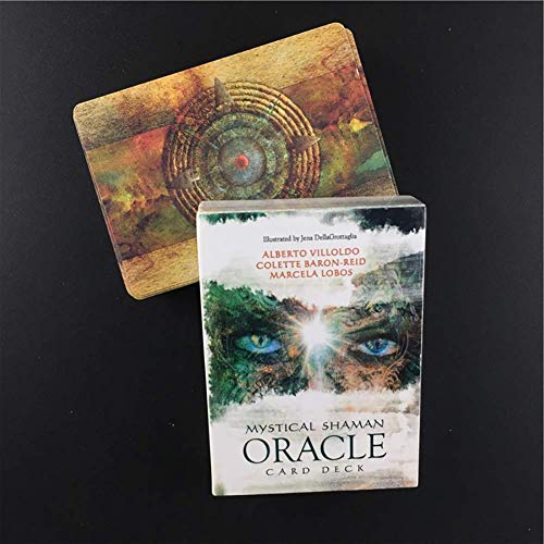 Mystical Shaman Oracle Cards Tarot L Oracle Card Board Deck Games Naipes para Juegos de Fiesta,Deck Game,with Bag