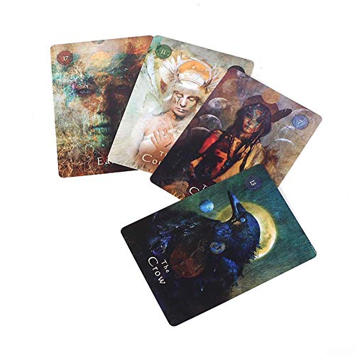 Mystical Shaman Oracle Cards Tarot L Oracle Card Board Deck Games Naipes para Juegos de Fiesta,Deck Game,with Bag