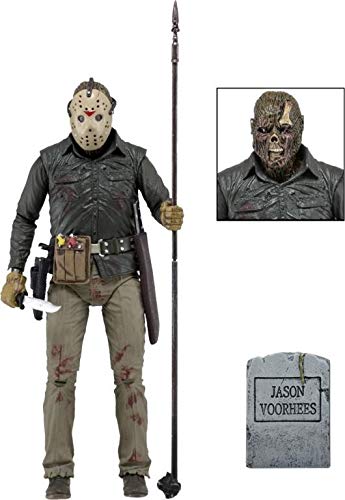 NECA 39714 - Figura de acción de Jason Viernes 13 Parte 6, 17,78 cm